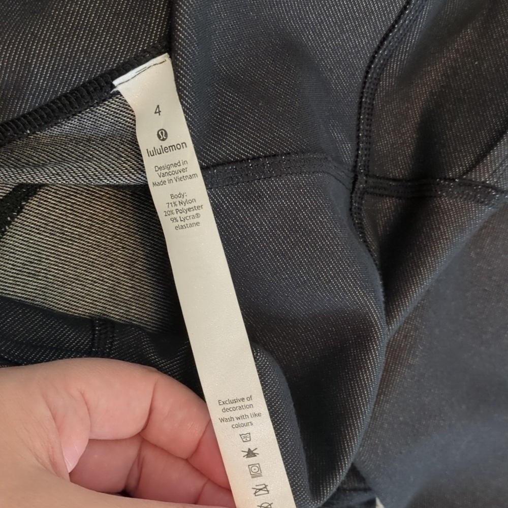 Lululemon Scenic Route 7/8 Tight Leggings Athleasure Hiking Side Pockets Fall 4 - Picture 9 of 9